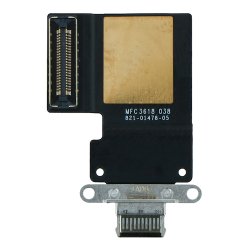  iPad Pro 12.9 (3/4) / iPad Pro 11 (1/2) Ladestik i Sort