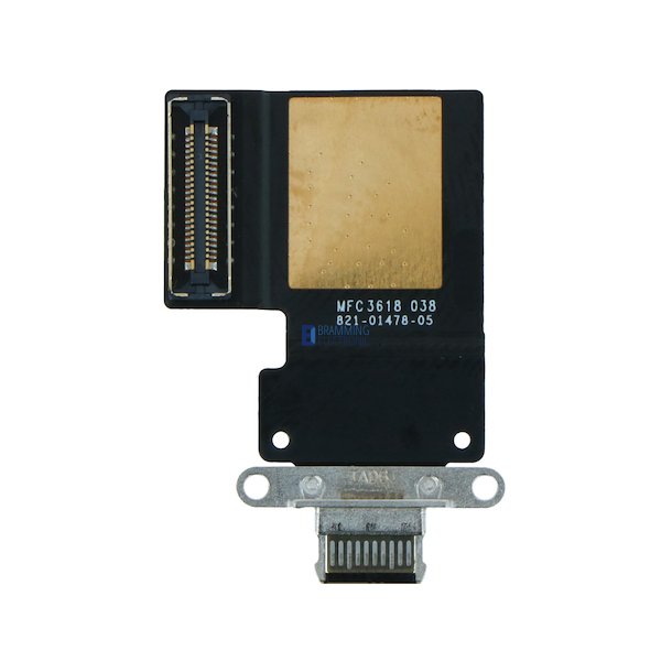  iPad Pro 12.9 (3/4) / iPad Pro 11 (1/2) Ladestik i Sort