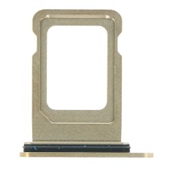 iPhone 12 Pro / 12 Pro Max, Simkort bakke i Guld (Single card)