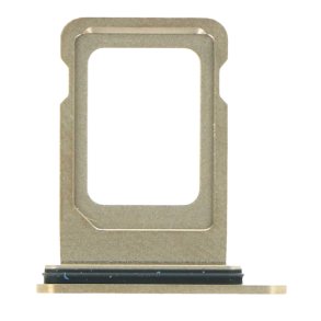 iPhone 12 Pro / 12 Pro Max, Simkort bakke i Guld (Single card)