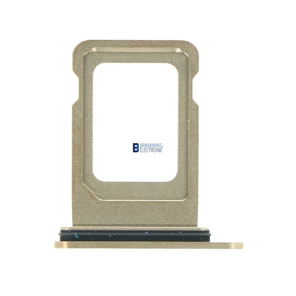 iPhone 12 Pro / 12 Pro Max, Simkort bakke i Guld (Single card)