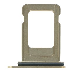 iPhone 12 Pro / 12 Pro Max, Simkort bakke i Guld (Single card)