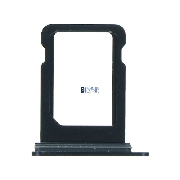 iPhone 12 Mini, Simkort bakke i Sort (Single card)