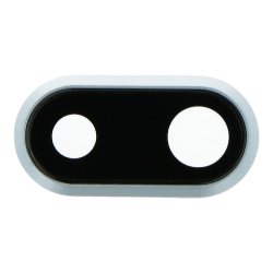 iPhone 8 Plus Bagkamera glas med ramme i slv