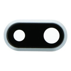iPhone 8 Plus Bagkamera glas med ramme i slv