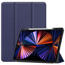 iPad Pro 12.9 2021 / 2022, Flip ldercover i Bl