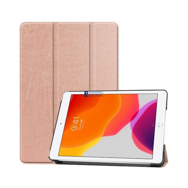 iPad 7/8/9 10.2 Flip ldercover i Rosenguld