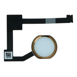 iPad Pro 12.9 (2015) Home knap komplet i Hvid/guld