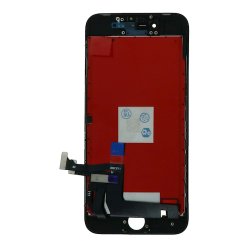 iPhone 8 / SE 2020, skrm i Sort (A kvalitet)