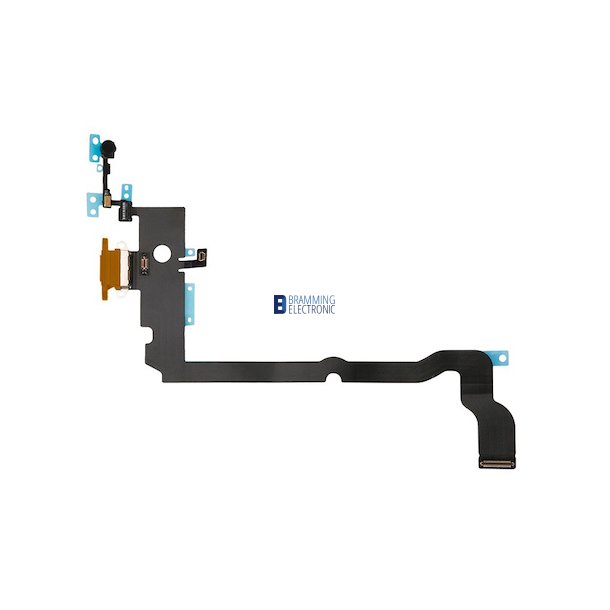 iPhone XS Max, Ladestik flex i Guld