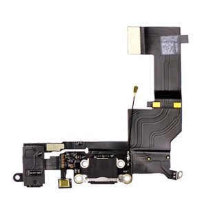 iPhone SE Lade dock flex + Mikrofon i Sort