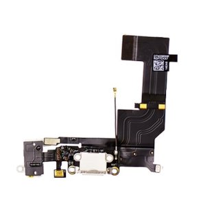 iPhone SE Lade dock flex + Mikrofon i Hvid