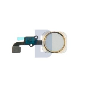 iPhone 6 Home knap flexkabel i Hvid/Guld