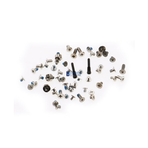 iPhone X komplet skrue st i Slv