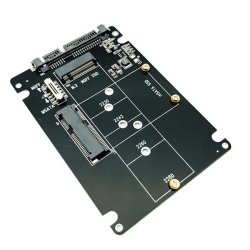 Converter fra 2,5" SATA > m.2 ngff, full size eller mSATA - (inkl. usb 3.0 til SATA adapter)