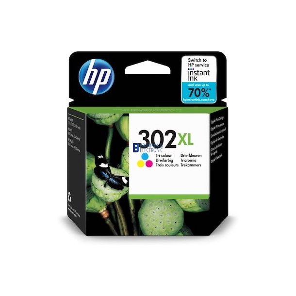 No302 XL Farve - HP Blk