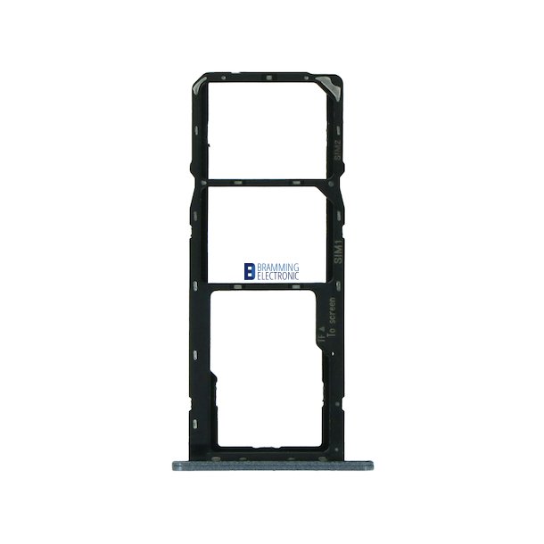 Nokia 2.3 MicroSD / Dual SIMkort bakke i Sort