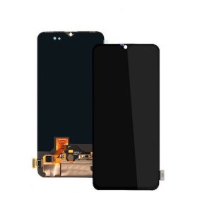 OnePlus 7, skrm uden ramme i sort