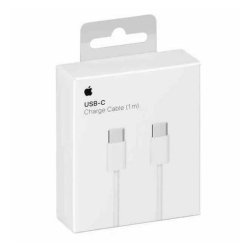 Opladerkabel USB-C - USB-C, 1 m, Hvid (Original Apple)