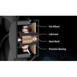 ARCTIC P12 Max, Fan 1-pack Sort 120 mm 