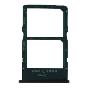 Huawei P40 Lite Simkort bakke i Sort (Dual sim)