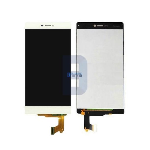 Huawei P8 Skrm uden ramme i Hvid
