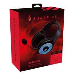 SUREFIRE Harrier 360 USB Gaming Headset, Black