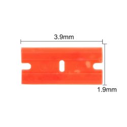 Plastik barberblad x4 bningsvrktj
