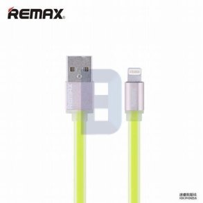 REMAX Lightning USB lade/data kabel i Lys Grn (colorfull)