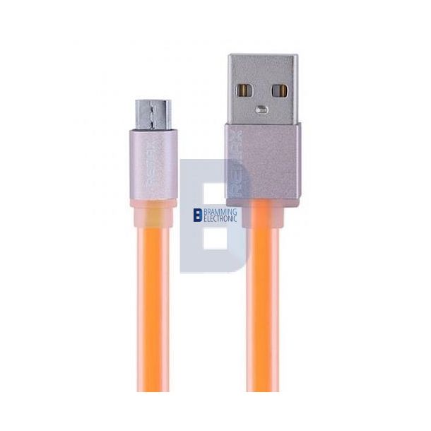 REMAX mikroUSB lade/data kabel i Orange