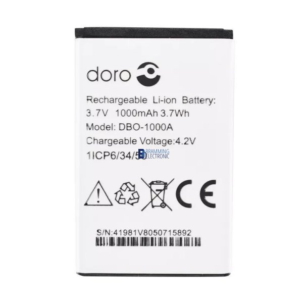 Doro DBO-1000A, / DBAA-1000A Batteri (Original)