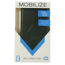 Samsung Galaxy S20 Ultra Ldercase til kreditkort i Sort