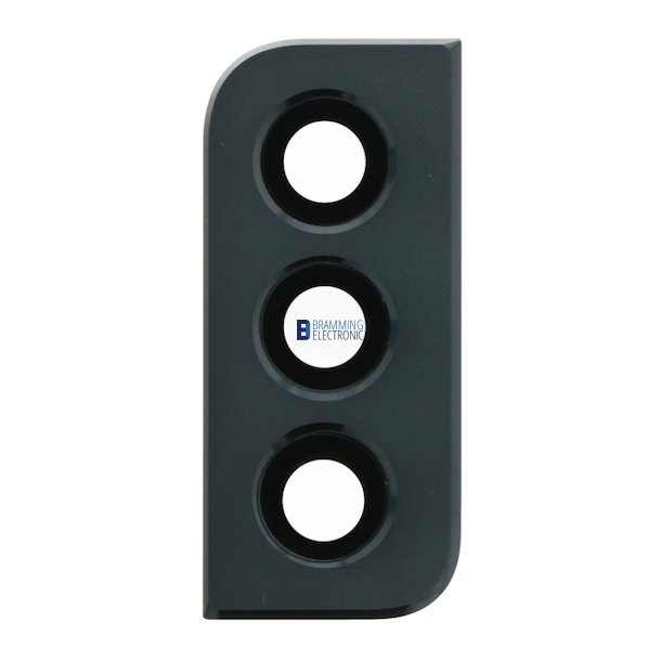 Samsung S21, Glasset foran bagkameraet med ramme i sort