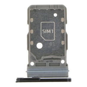 Samsung Galaxy S21 SIMkort bakke i Sort (Dual Card model)