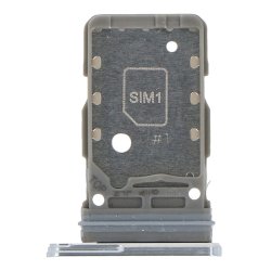 Samsung Galaxy S21, SIMkort bakke i Slv (Dual Card model)