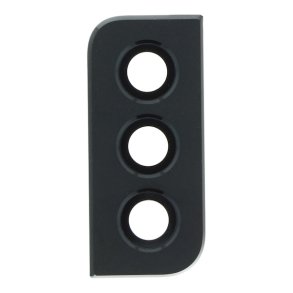 Samsung S21 Plus, Glasset foran bagkameraet med ramme i sort