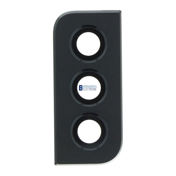 Samsung S21 Plus, Glasset foran bagkameraet med ramme i sort