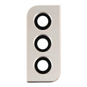 Samsung S21 Plus, Glasset foran bagkameraet med ramme i guld