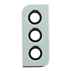 Samsung S21 Plus, Glasset foran bagkameraet med ramme i slv