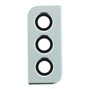 Samsung S21 Plus, Glasset foran bagkameraet med ramme i slv