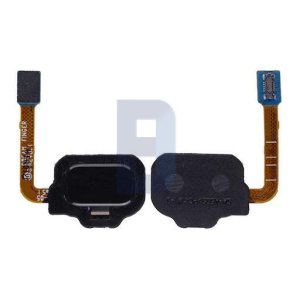 Samsung Galaxy S8/S8 Plus Home knap flex i Sort