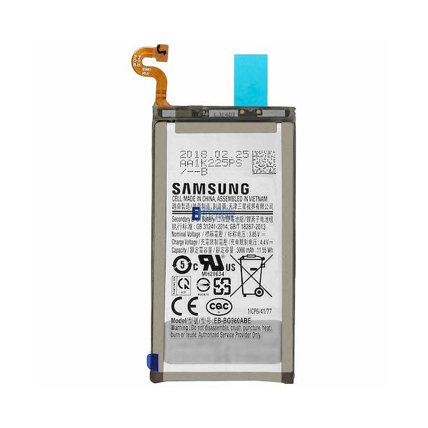 Samsung Galaxy S9, Batteri (Original)