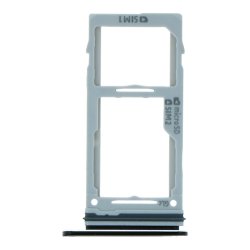 Samsung Galaxy S9/S9 Plus MicroSD / Dual SIMkort bakke i Sort