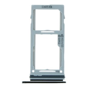 Samsung Galaxy S9/S9 Plus MicroSD / Dual SIMkort bakke i Sort