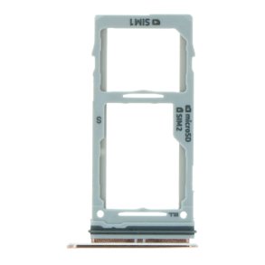 Samsung Galaxy S9/S9 Plus MicroSD / Dual SIMkort bakke i Guld