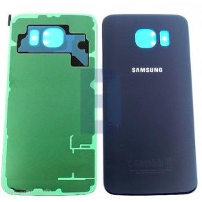 Samsung Galaxy S6 Edge Bagglas i Sort