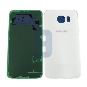 Samsung Galaxy S6 Edge Bagglas i Hvid