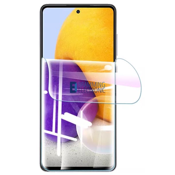 Samsung A72 Hydrogel skrmbeskyttelse (fuldt dkkende)