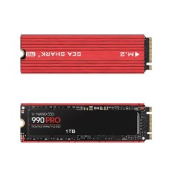 M.2 SSD Heatsink - Rd (Support PC &amp; PS5)
