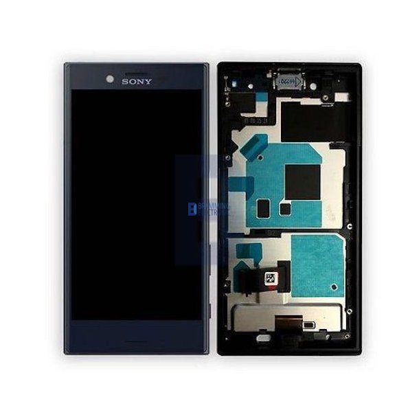 Sony Xperia X Compact skrm med ramme i Sort